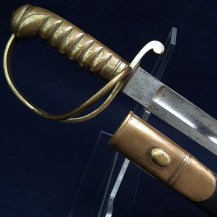 British Metropolitan Police Sword of -Thames River Police- Type, Circa 1855 01